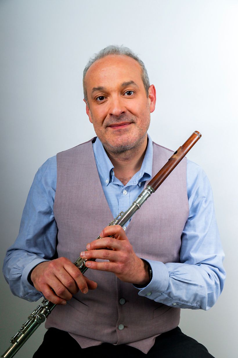 Enrique Mata, saxofonista y flautista