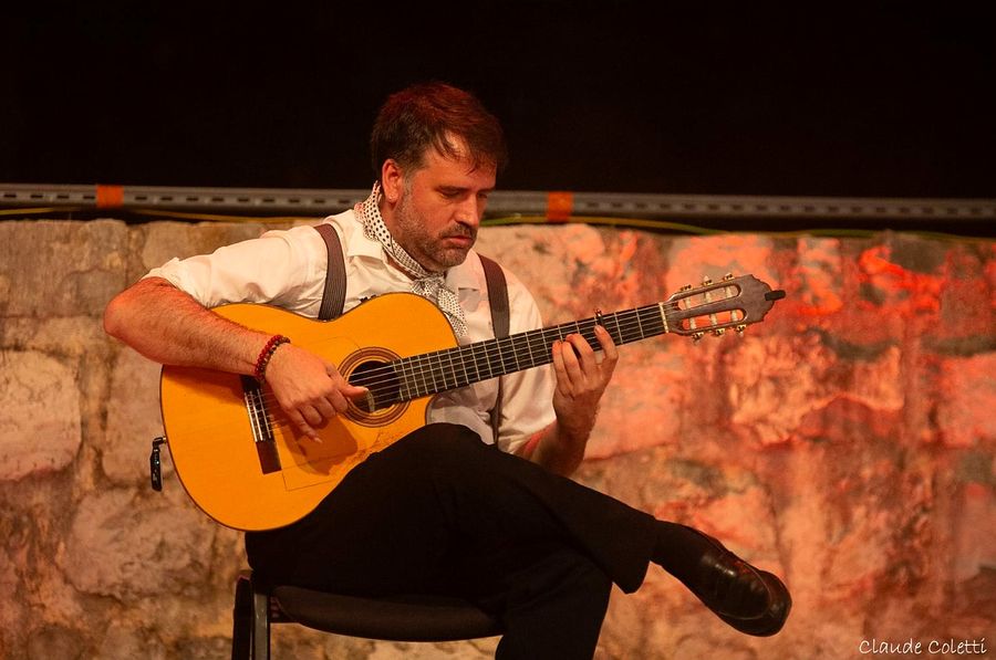 Quino Mallén a la guitarra flamenca